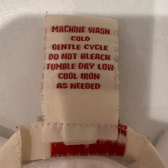 Sundance White 3/4 Sleeve Top with Pocket Raw Hem Casual Stretchy Staple Sz S - Picture 7 of 7